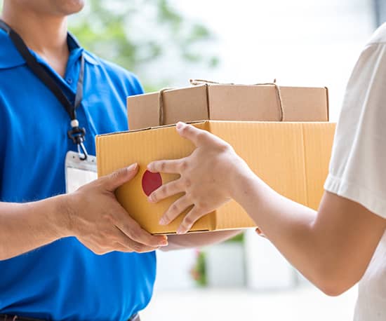 Prompt and reliable delivery services by Monroe Moving and Storage